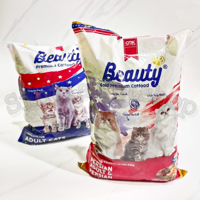 Jual BEAUTY PREMIUM/GOLD PREMIUM PERSIAN CAT FOOD/MAKANAN KUCING 1 kg