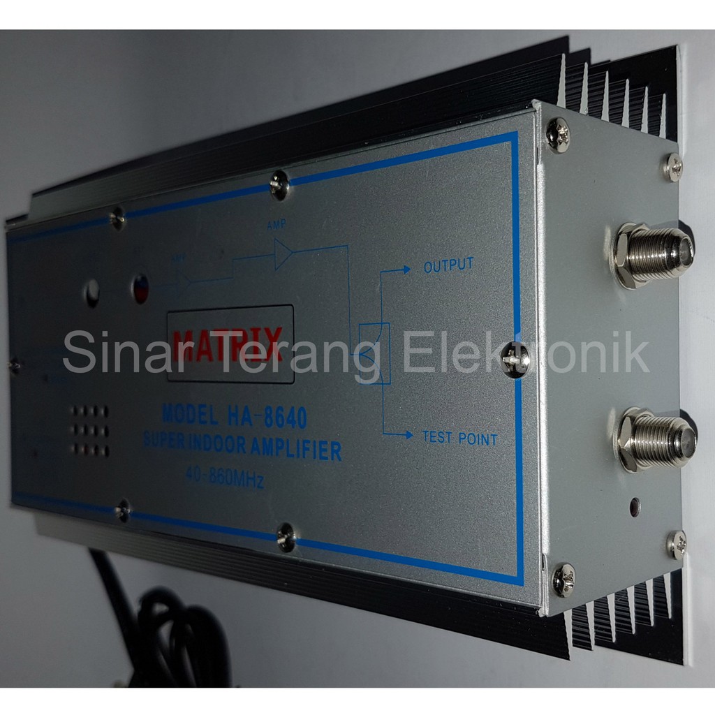 Jual Booster HA-8640 Super Indoor Amplifier 40 - 860MHZ | Shopee Indonesia
