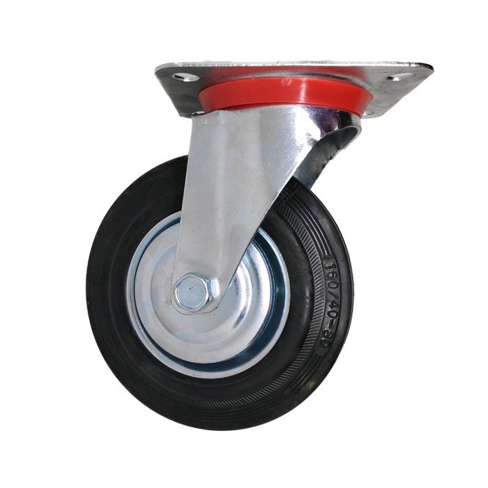 Jual Xander Roda 6 Inch Hidup Karet Trolley | Shopee Indonesia