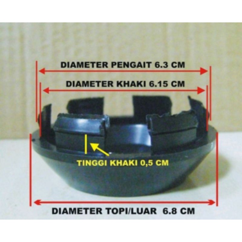 Jual Dop roda velg recing enkei hitam | Shopee Indonesia