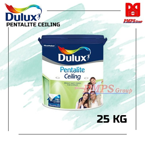 Jual Cat Gypsum Plafon Dulux Pentalite Ceiling 25 Kg Pail Shopee Indonesia 1102