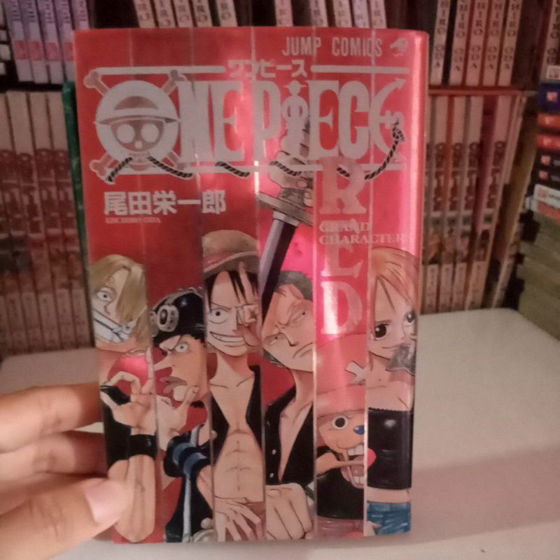 Jual Databook One Piece Red Grand Characters Versi Jepang Asli Shopee