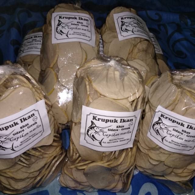 Jual Krupuk Ikan Laut Khas Sidayu Gresik Shopee Indonesia