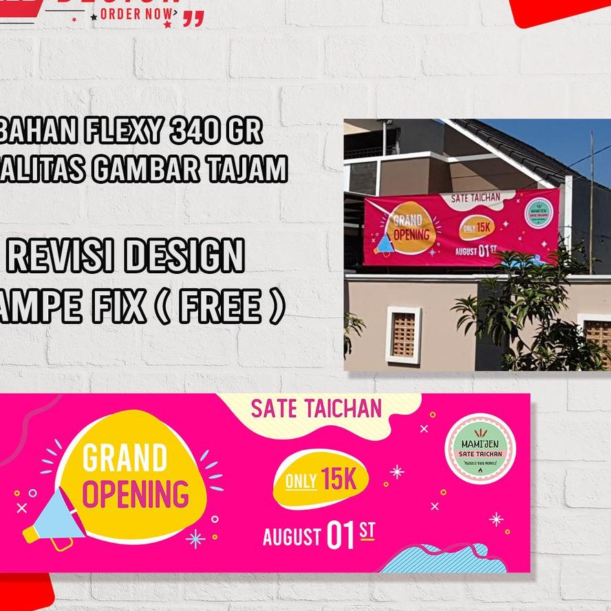 Jual Cetak Spanduk Banner Murah Free Design Shopee Indonesia