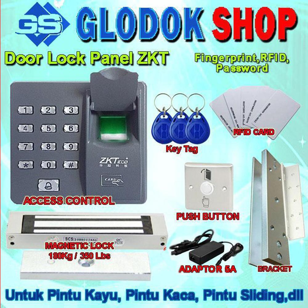 Jual Dijual Paket Access Control ZKT ECO Akses Kontrol Access Door RFID ...