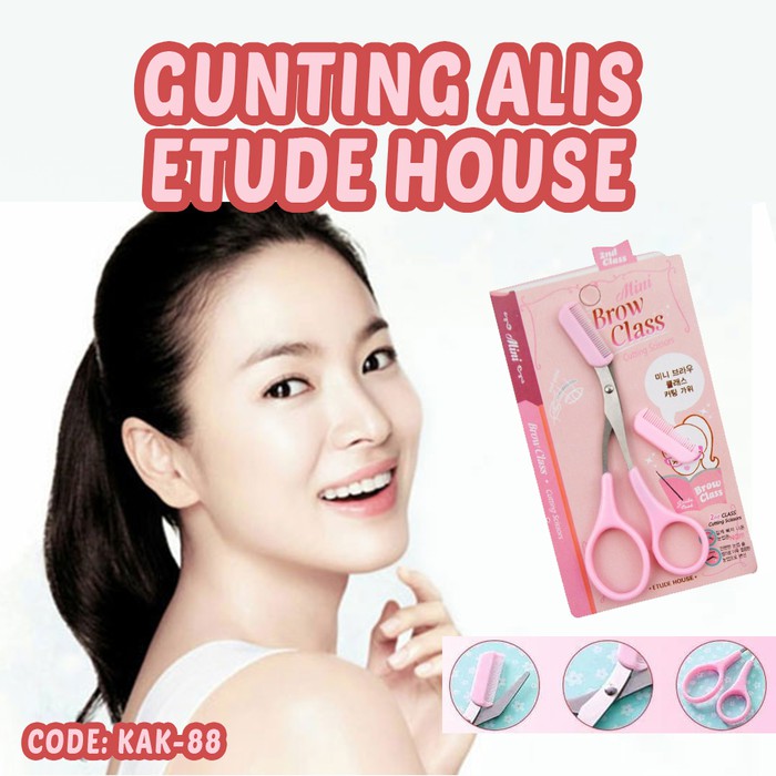 Jual Gunting Alis Gunting Dan Sisir Alis Kecantikan Wanita Cantik Alis ...