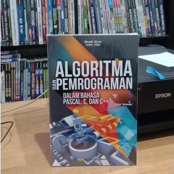 Jual BUKU ALGORITMA & PEMROGRAMAN Dalam Bahasa Pascal, C & C++ (Edisi ...