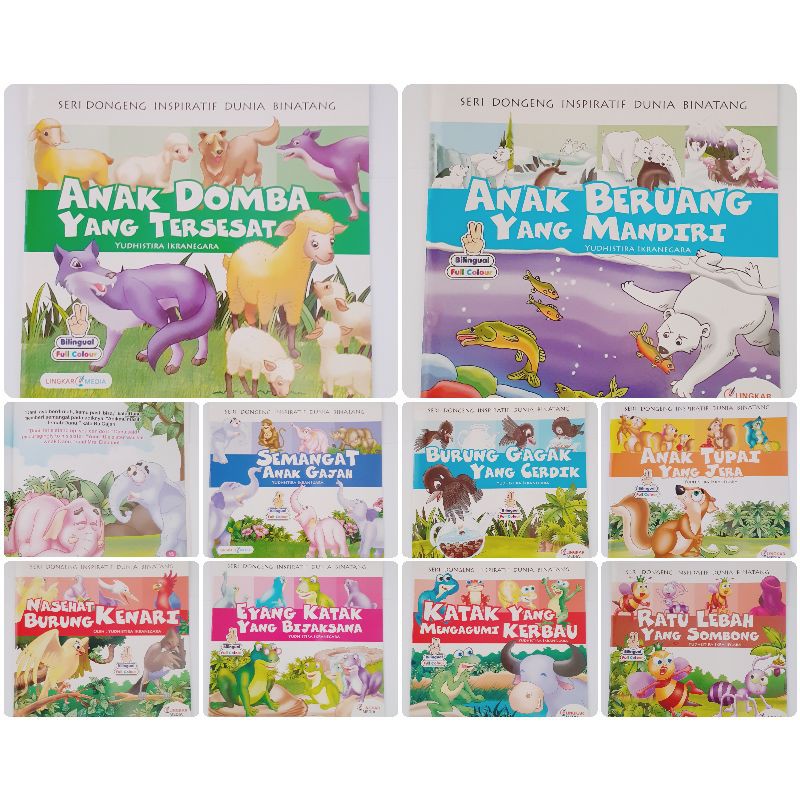 Jual CERITA ANAK BERGAMBAR - SERI DONGENG INSPIRATIF DUNIA BINATANG 2 ...