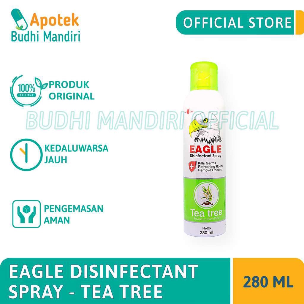 Jual Eagle Eucalyptus Disinfectant Spray Tea Tree 280 Ml Shopee Indonesia 2088