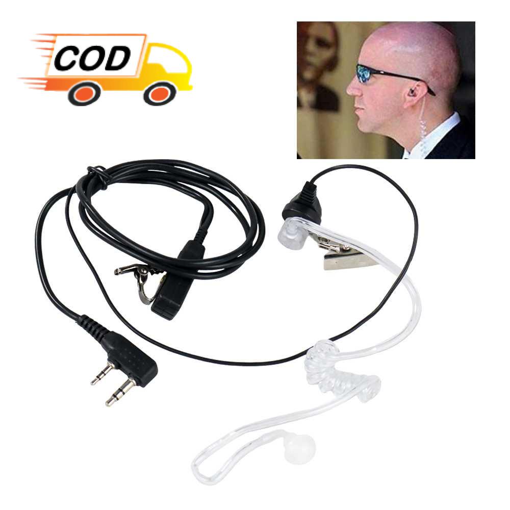Jual Earphone Headset HT Walkie Talkie FBI Style Anti Bising Praktis ...