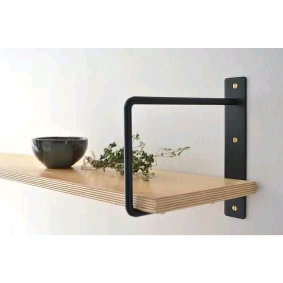 Jual Bracket Rak Dinding Ambalan Model Kotak Tinggi 15 cm | Shopee ...