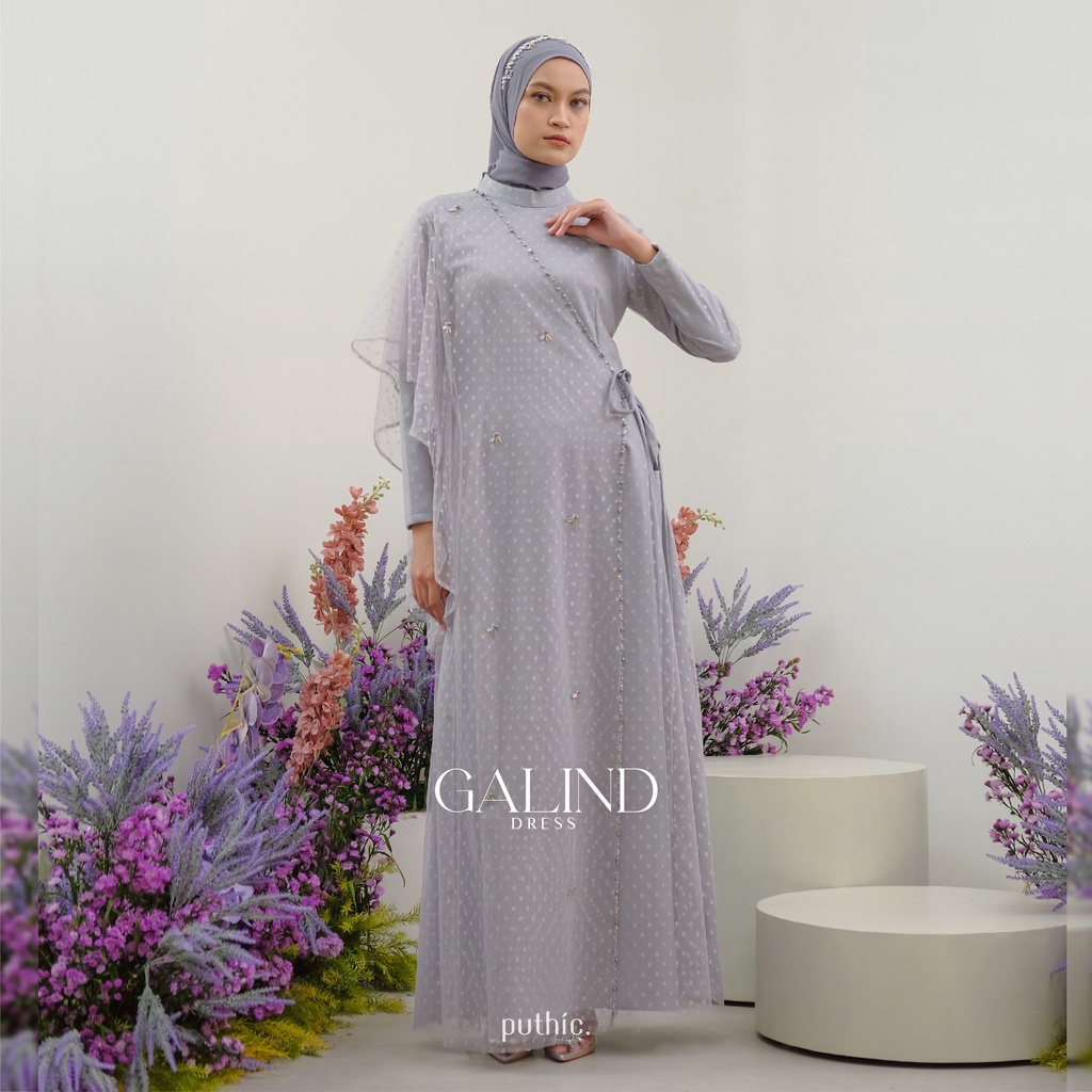Jual PUTHIC - GALIND DRESS - GAUN WISUDA AKAD RESEPSI CASUAL FORMAL ...
