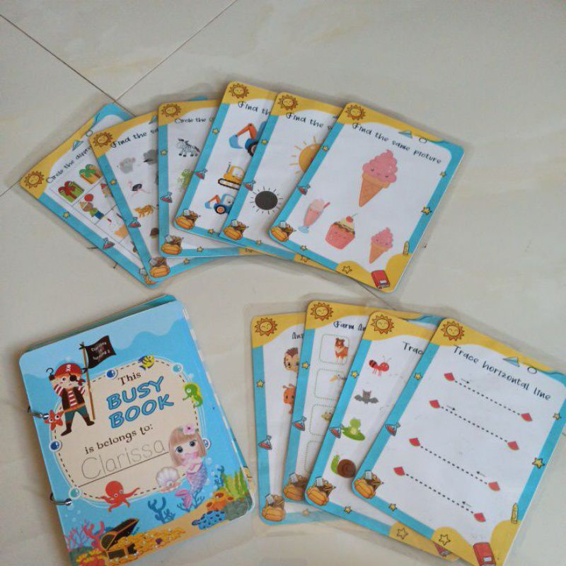 Jual paket busy book anak 2-4tahun | Shopee Indonesia