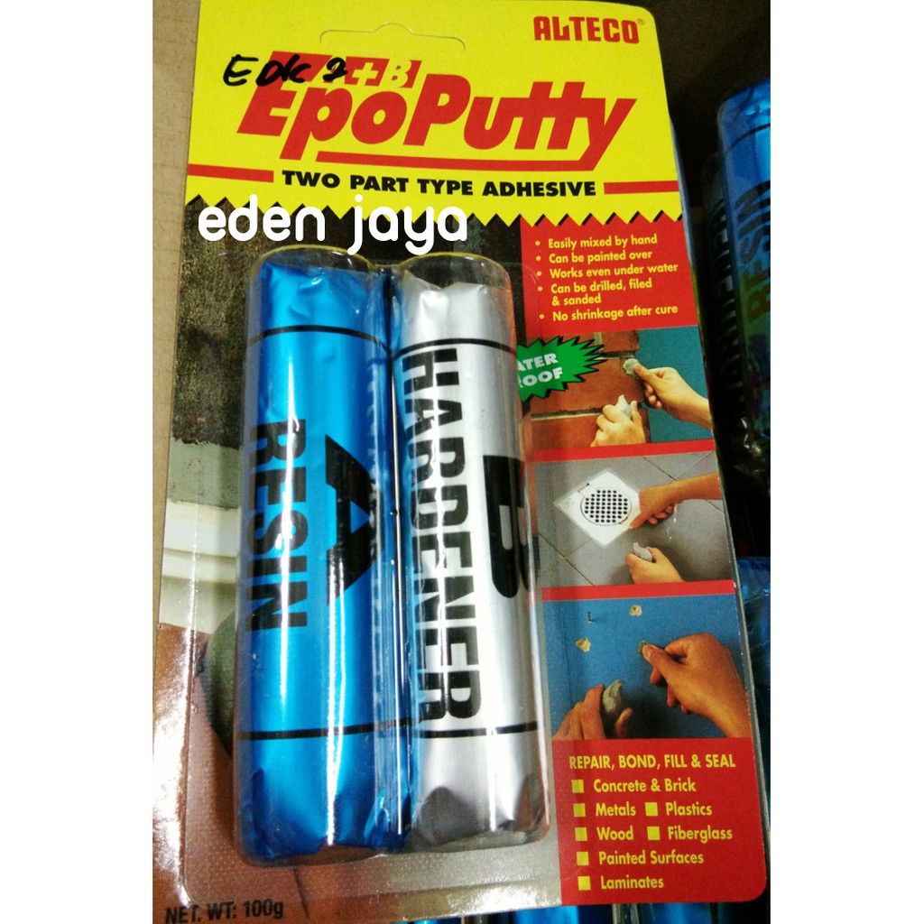 Jual LEM ALTECO EPOPUTTY / EPO PUTTY 100 GRAM. | Shopee Indonesia