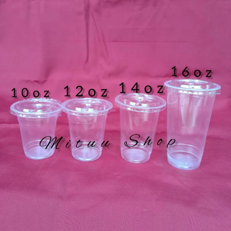 Jual Cup Legendagelas Pop Icegelas Plastik 10121416 Oz Shopee Indonesia 7884