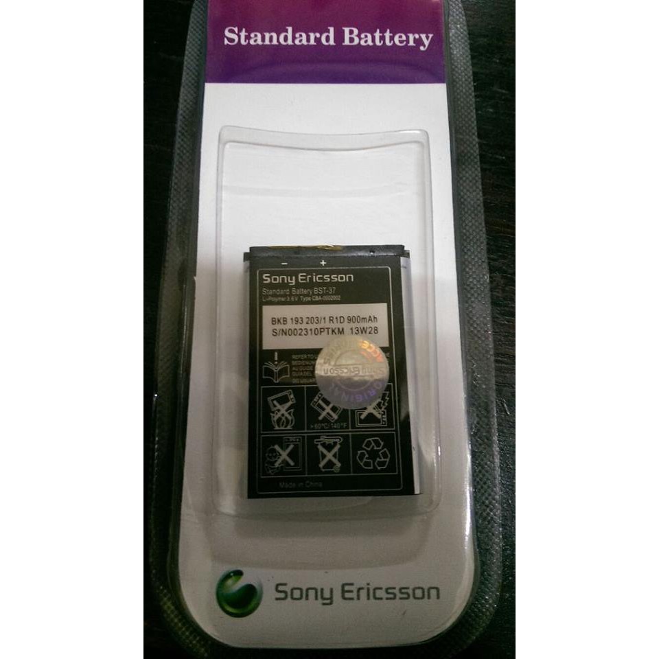 Jual Battery Original Sony Ericsson Bst 37 Original | Shopee Indonesia
