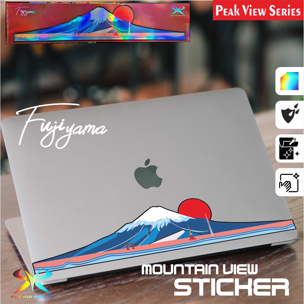 Jual Stiker Laptop / Skin Laptop Tema Mountain View | Peak Series ...