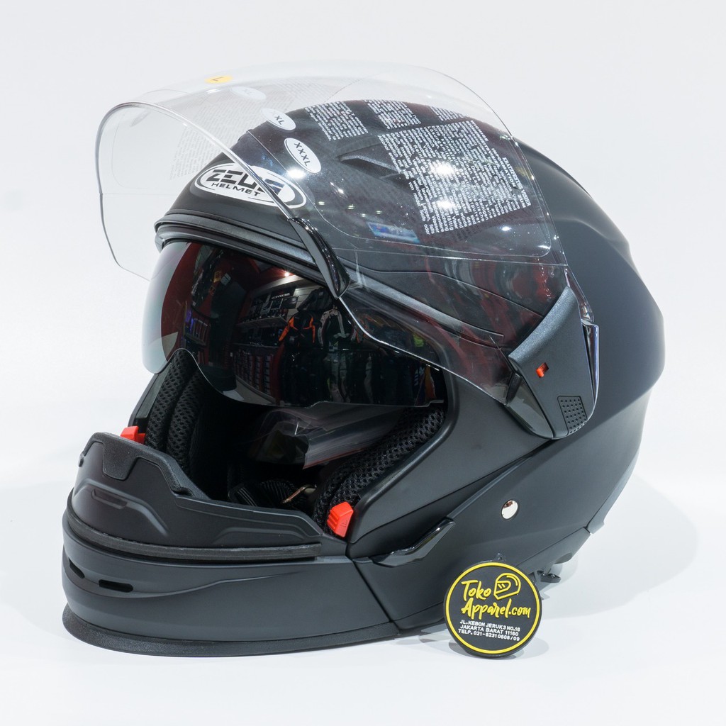 Helm zeus half face sales full face