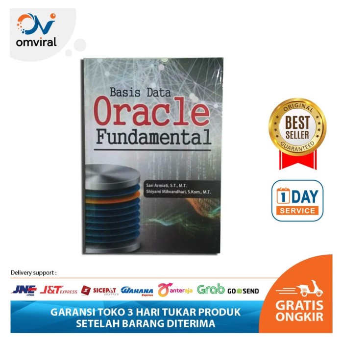 Jual Database Buku Buku Oracle Database Basis Data Oracle Fundamental Buku Database