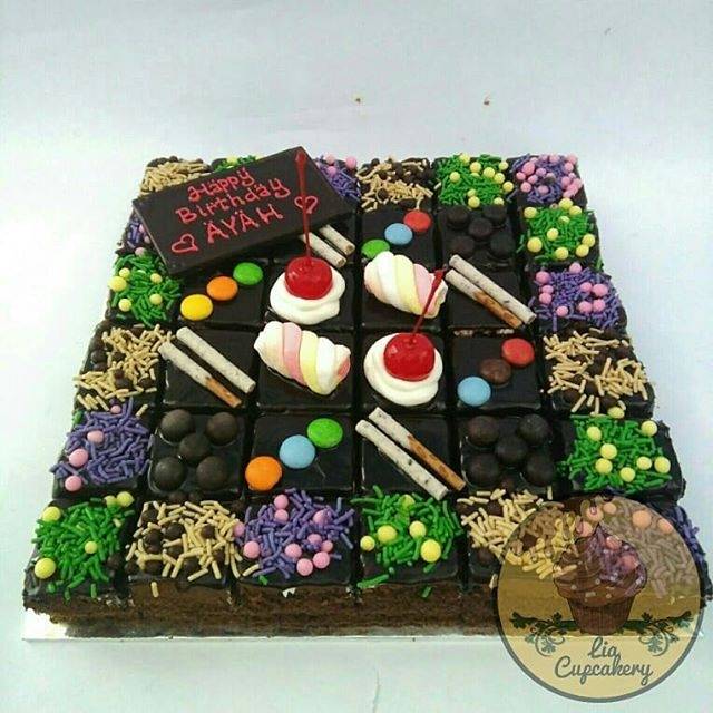 Jual Kue Ulang Tahun Potong / Diameter 25 cm | Shopee Indonesia