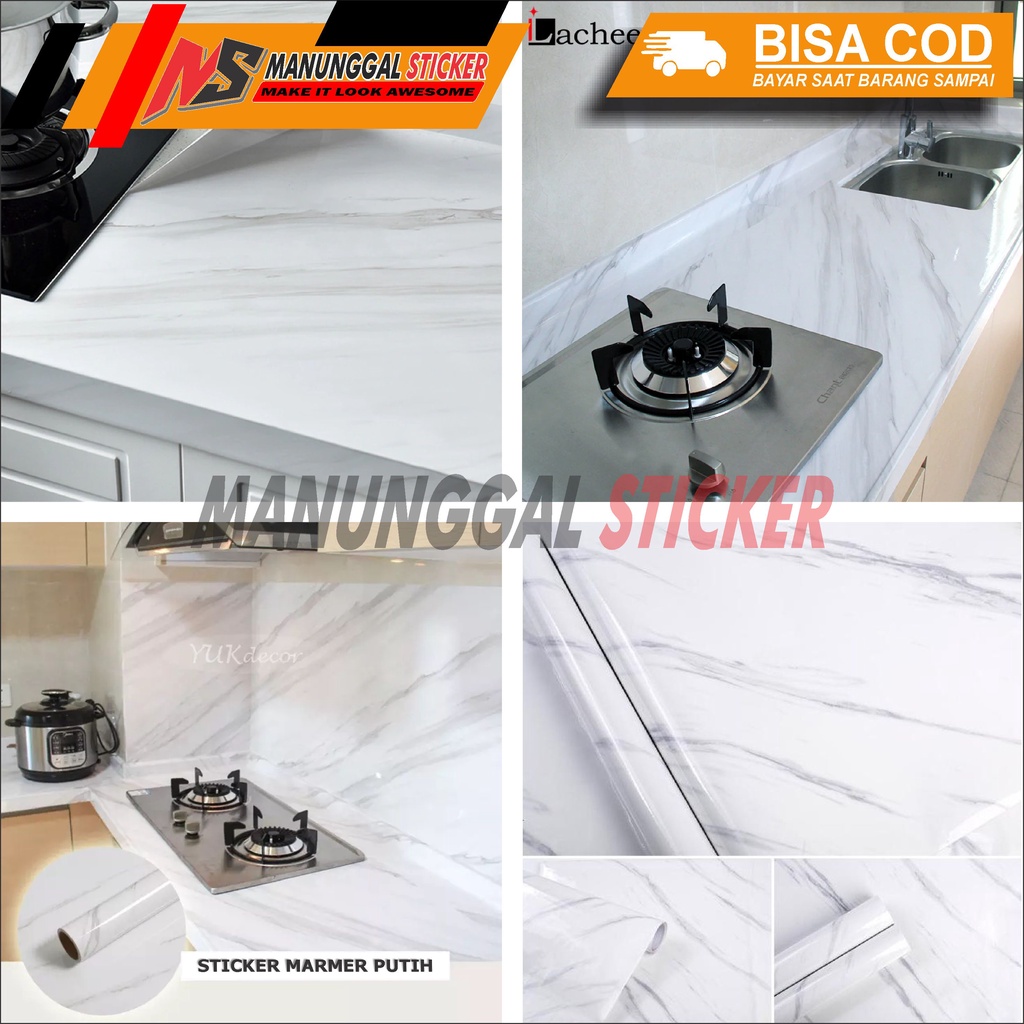 Jual Sticker Motif Marmer Glossy Premium Sticker Marbel Glossy Untuk ...