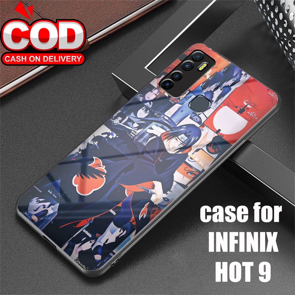 Jual SRC Case INFINIX HOT ANIME NARUTO Hardcase Glossy 2D