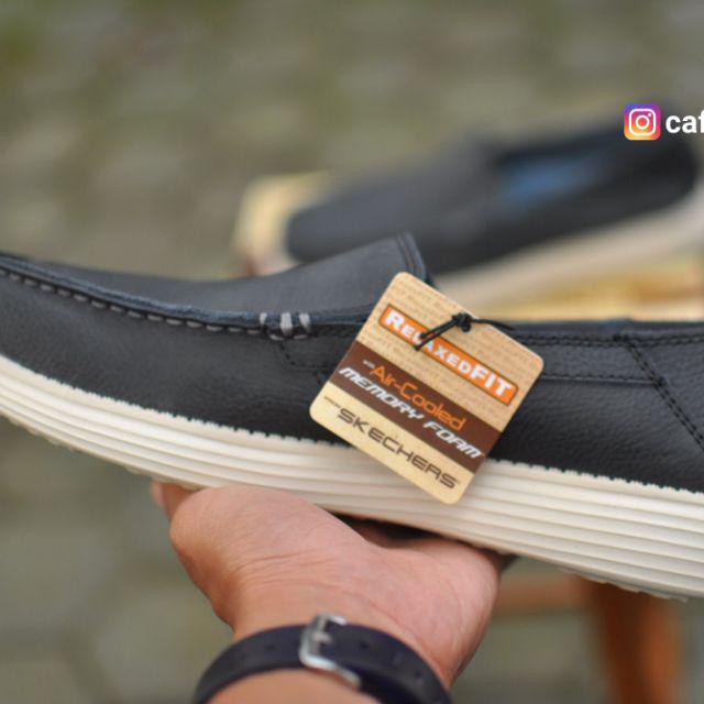Jual Skechers Relaxed Fit Status Breson Original Shopee Indonesia