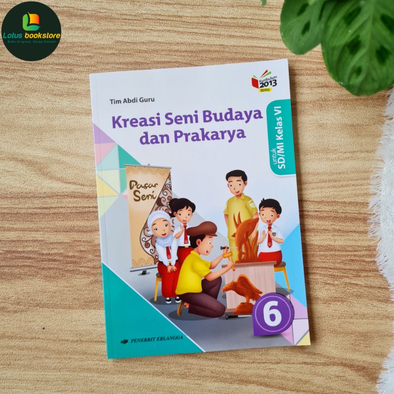 Jual Seri Buku Kreasi Seni Budaya Dan Prakarya SD Kelas 1 2 3 4 5 6 - K ...