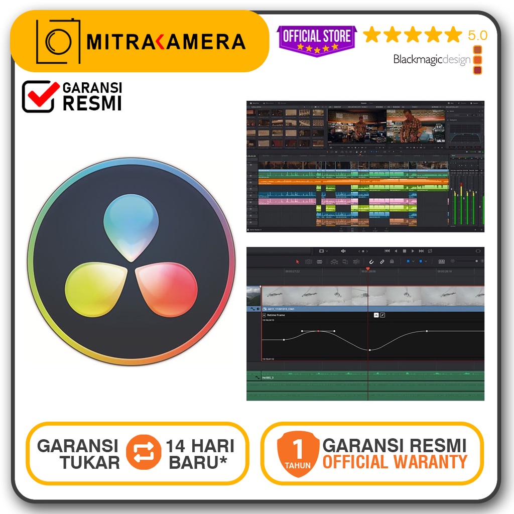 Jual Blackmagic DaVinci Resolve Studio | Shopee Indonesia