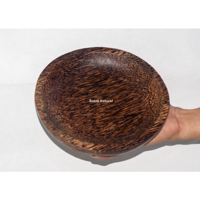 Jual COBEK COWEK BULAT BUNDAR KAYU AREN DIAMETER 20CM TANPA ULEKAN ATAU ...