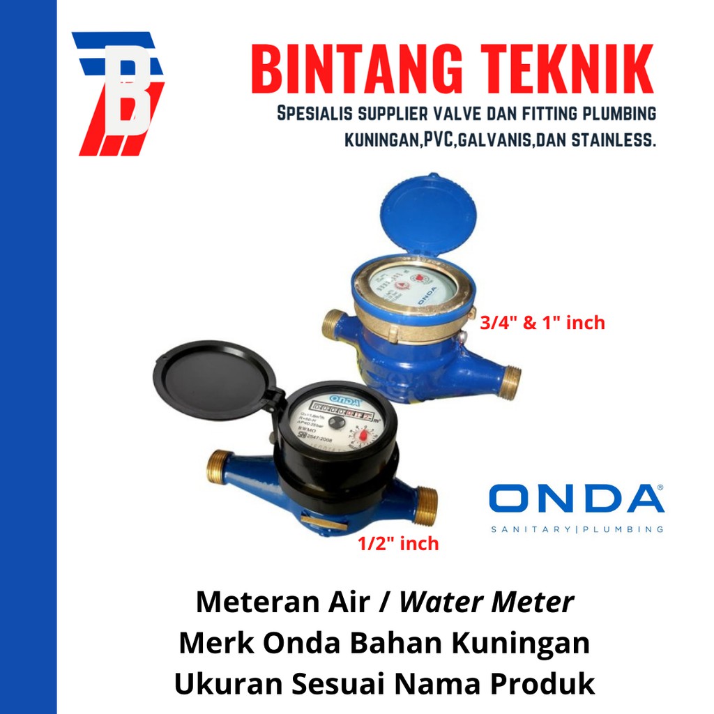 Jual Meteran Air 1
