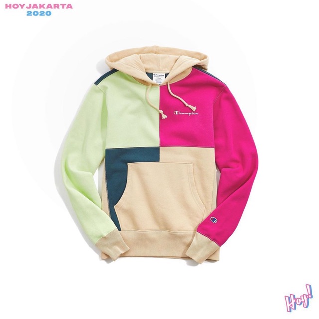 Urban outfitters clearance champion colorblock hoodie