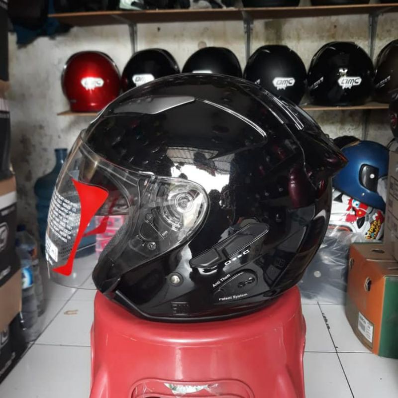 Motorcycle Open Helm Retro Half Face Jet Veiligheidshelm Bril Set ECE