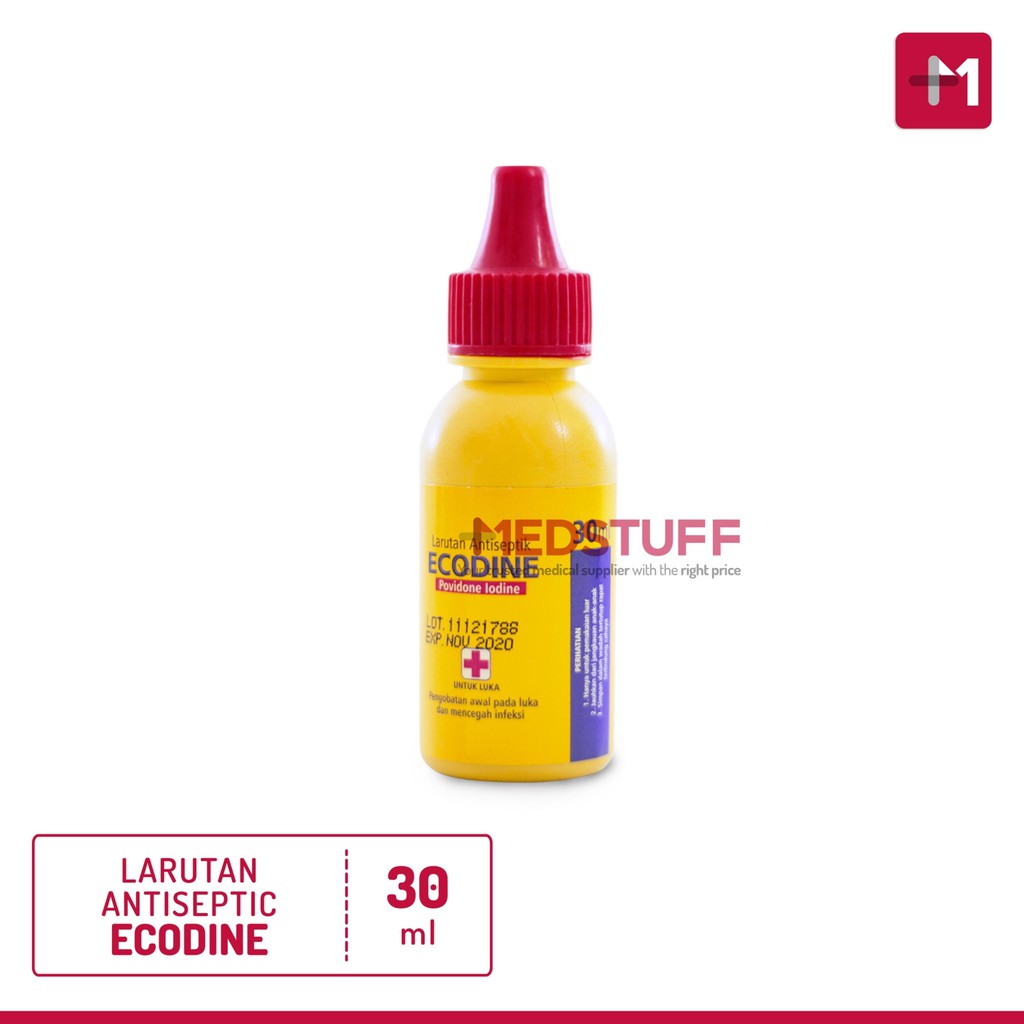 Jual Ecodine 30ml Povidone Iodine Onemed 30ml Povidon Iodin Ecodin 30ml ...