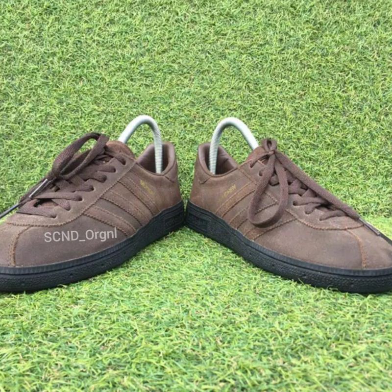 Adidas munchen outlet brown leather