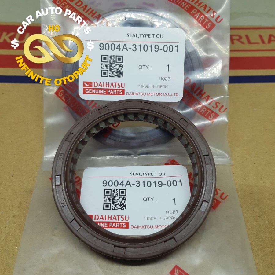 Jual SEAL CRANKSHAFT SIL KRUK AS BELAKANG XENIA 1.0 1000CC 90004A31019