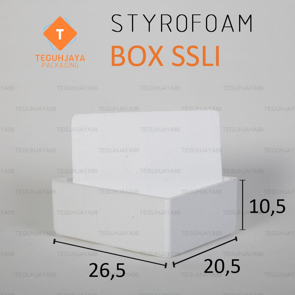 Jual Styrofoam Box Ssli Sterofoam Box Kotak Gabus Ikan Buah 26 5 X 20