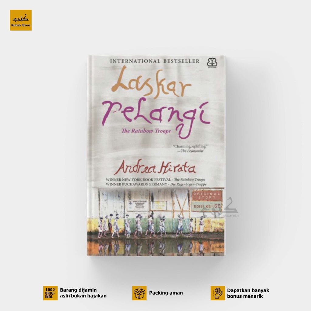 Jual Buku Novel Laskar Pelangi Andrea Hirata Bentang Best