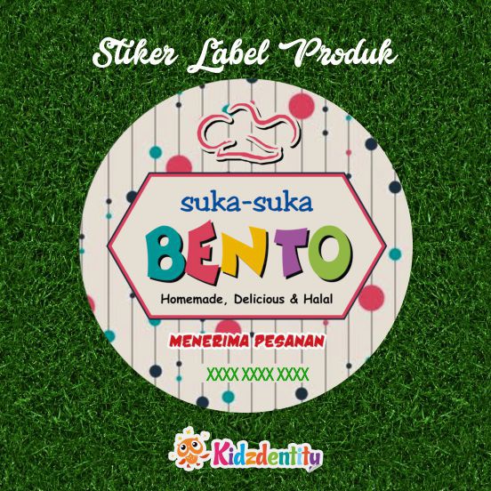 Jual STIKER LABEL PRODUK LINGKARAN 