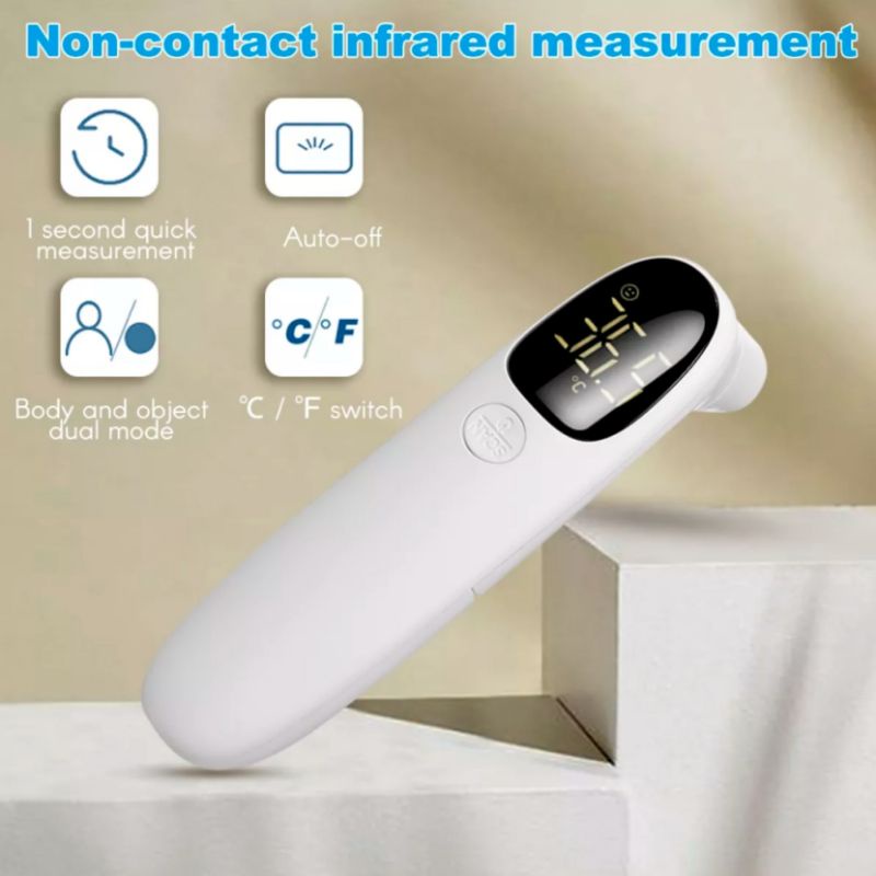 Jual Garansi Toko Thermogun Thermometer Infrared Non Contact FREE ...