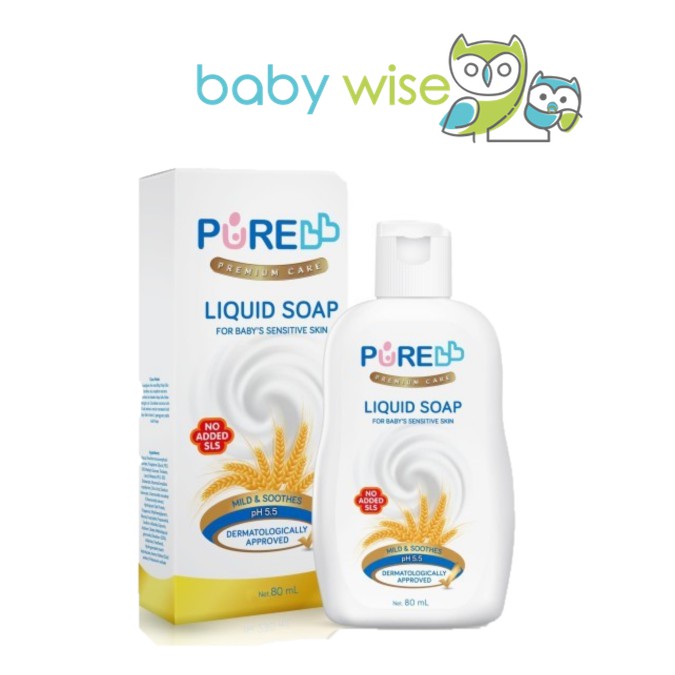 Jual PURE BB Baby Liquid Soap 80ml | Shopee Indonesia