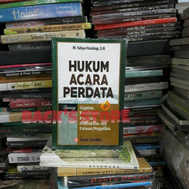 Jual Buku Hukum Acara Perdata Edisi Kedua By M. Yahya Harahap, S.H ...