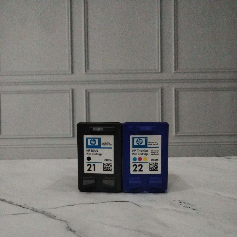 Jual TINTA HP 21 & 22 RECYCLE SIAP PAKAI | Shopee Indonesia