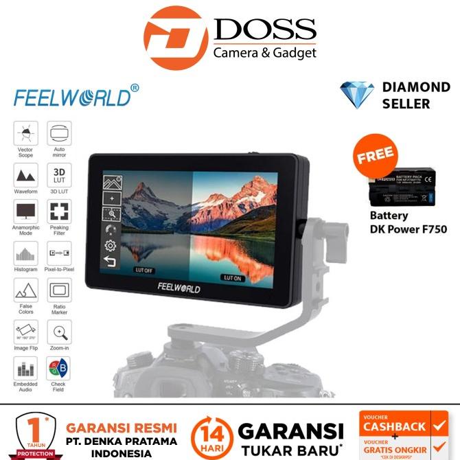 Jual Feelworld F6 Plus Feelworld 5 7 Full Hd Hdmi On Camera Monitor