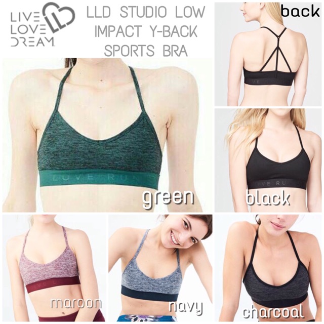 AEROPOSTALE LLD (Live Love Dream) Sports Bra