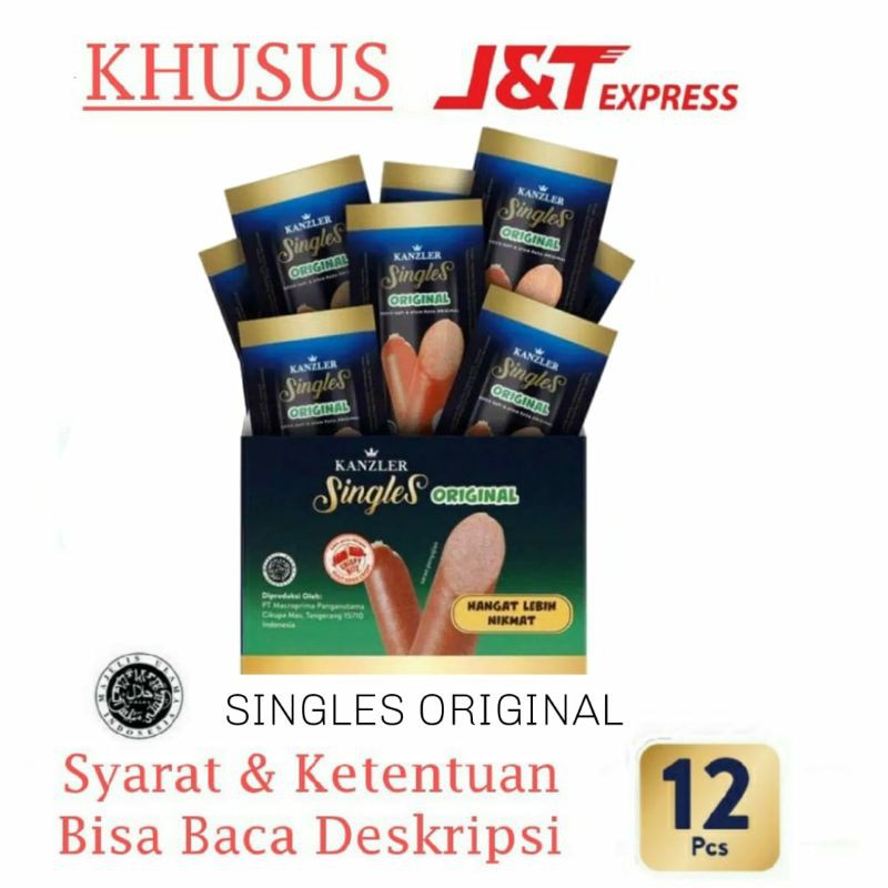 Jual Sosis Kanzler Singles Hot Keju Mini Original Bakso 1 Box