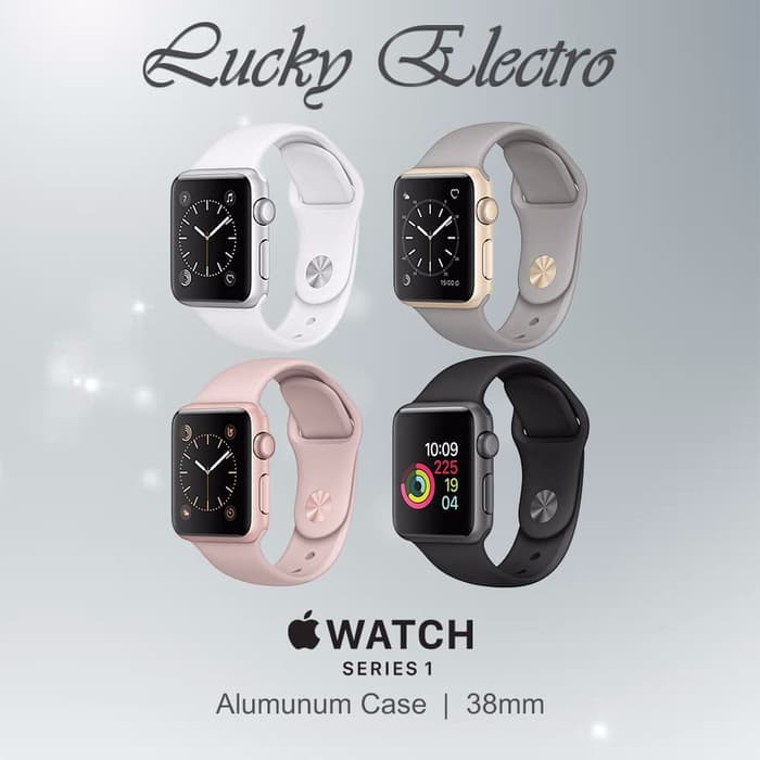 Jual Apple Watch Series 1 38mm Aluminum Case NEW BERGARANSI