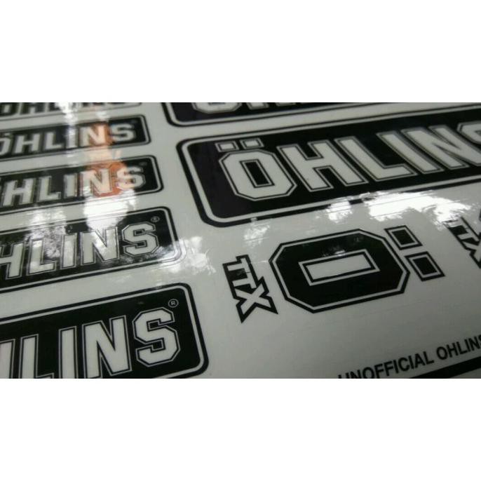 Jual Sticker Stiker Set / Graphic Kit Shock Tabung, Usd Ohlins Ttx ...