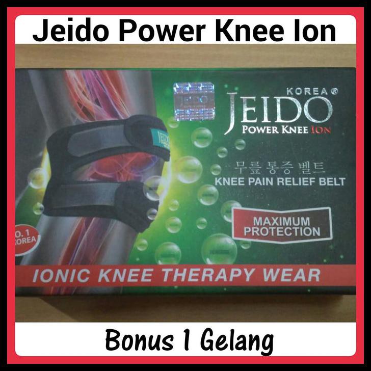 Jual Jeido Power Knee Ion (*Bonus Jeido Power Wrist) | Shopee Indonesia