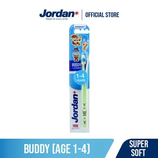 JORDAN Oral Care Kids Buddy 1-4 Super Soft - Sikat Gigi
